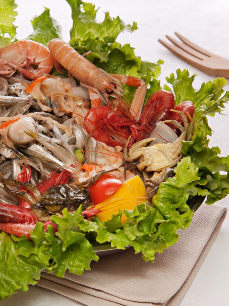 mix di pesce fresco